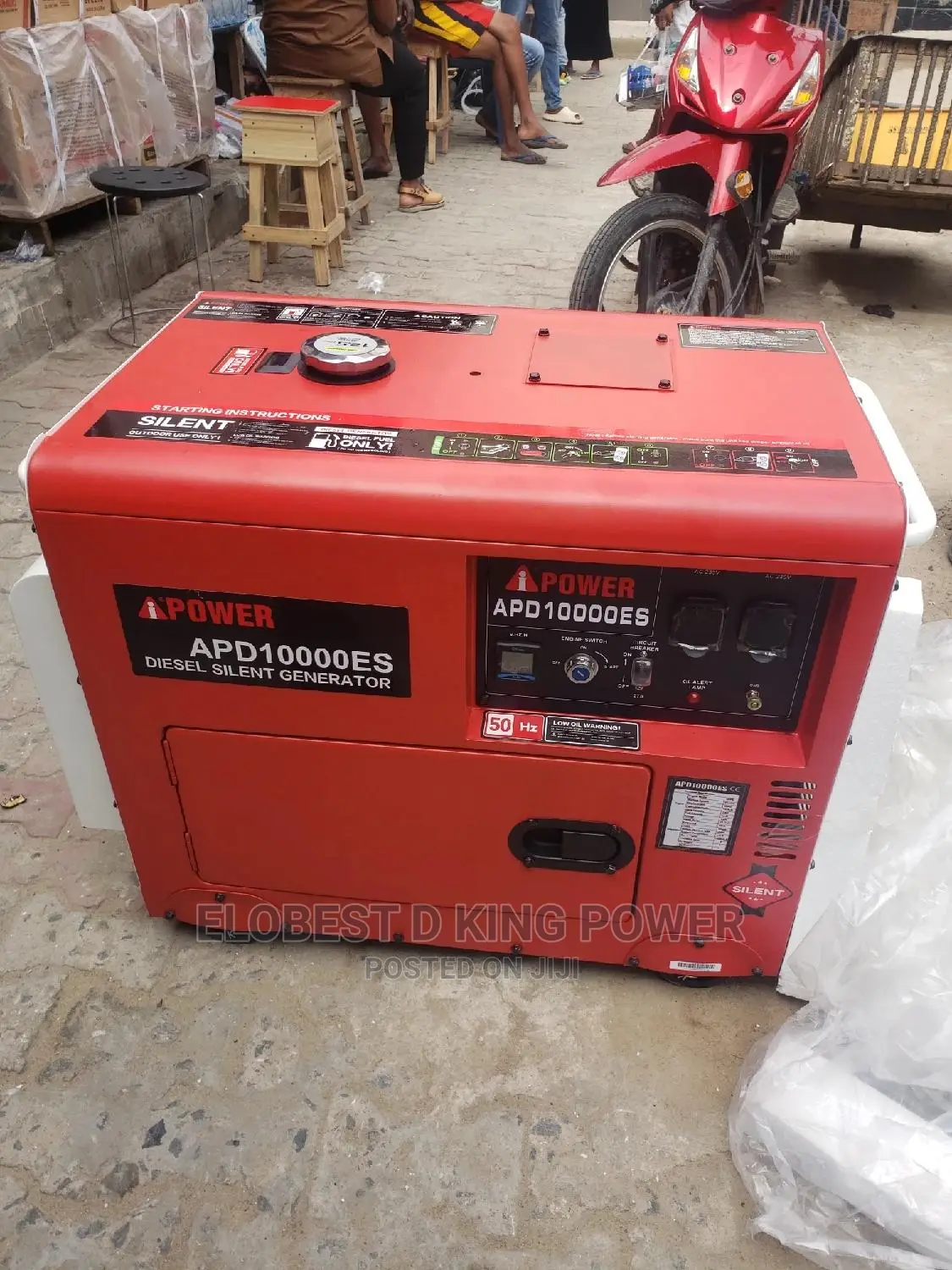 12kva Ipower DIESEL Soundproof Generator