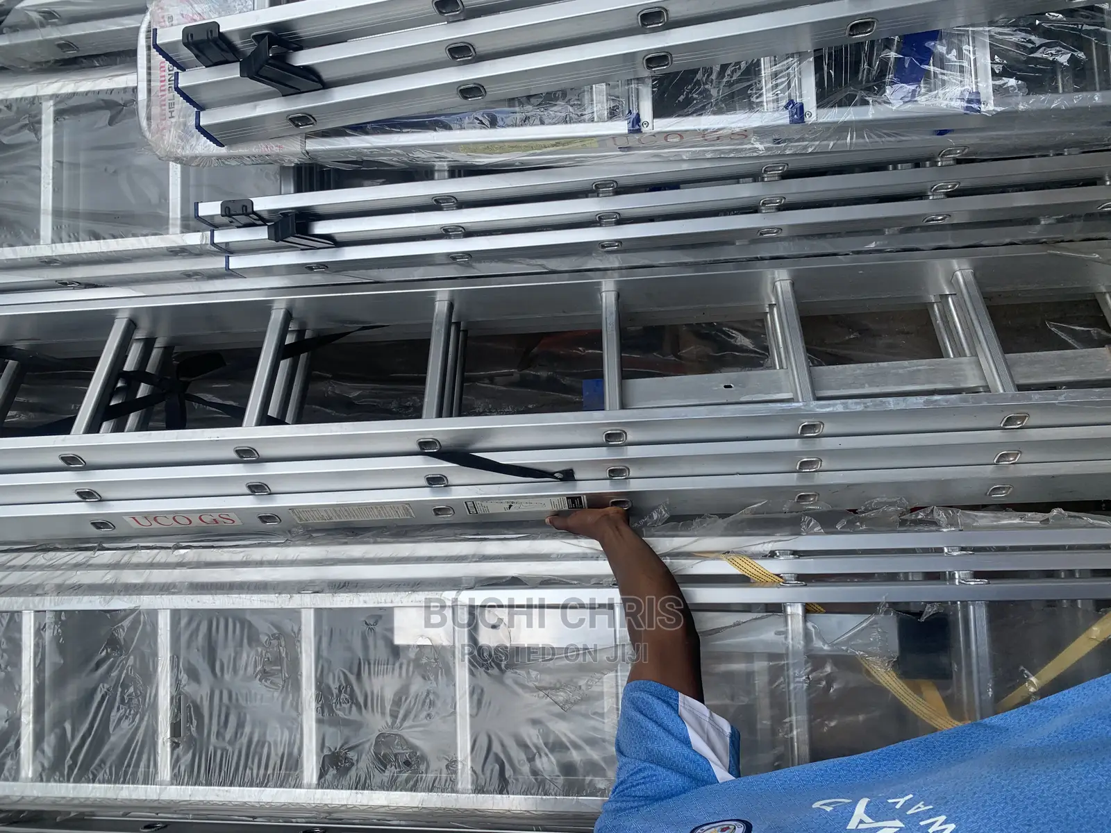 Aluminum Ladder and Fiber Ladder