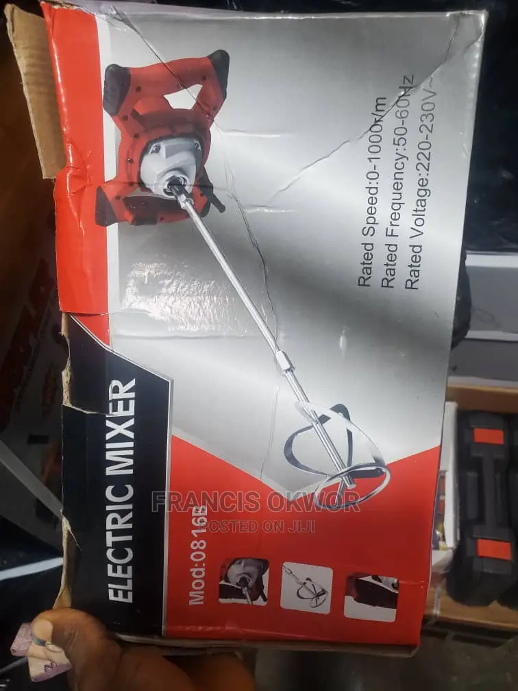 Electric Paint and Cement Mixer