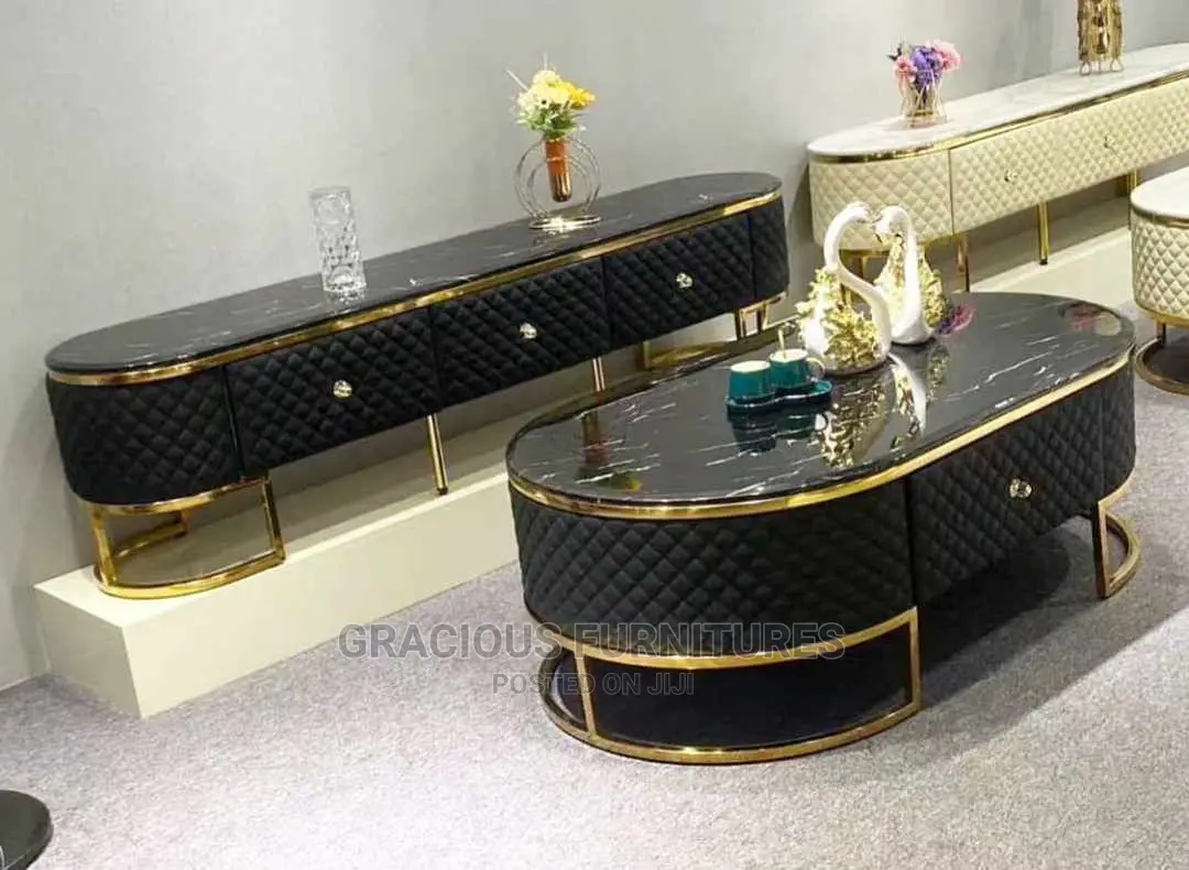 Luxury Tv Stand With Center Table