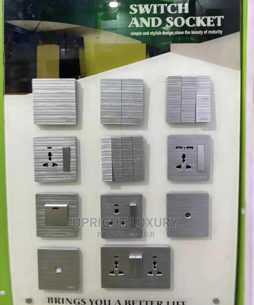Silver Quality Switches/Sockets