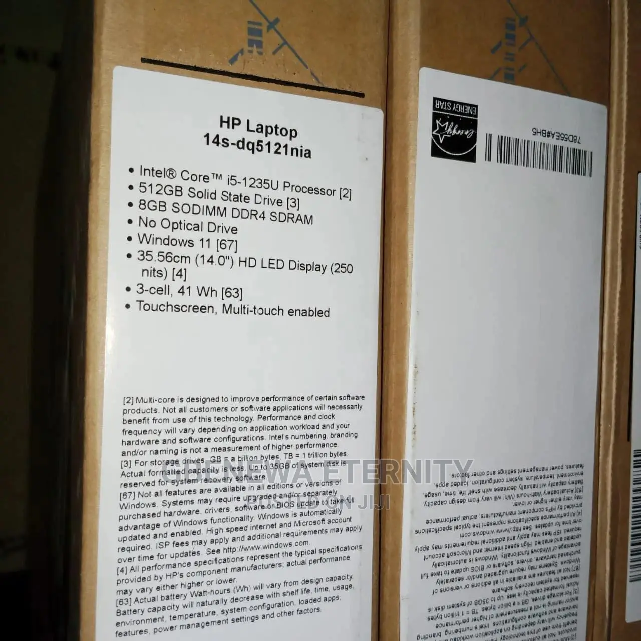 New Laptop HP Stream 14 8GB Intel Core I5 SSD 512GB