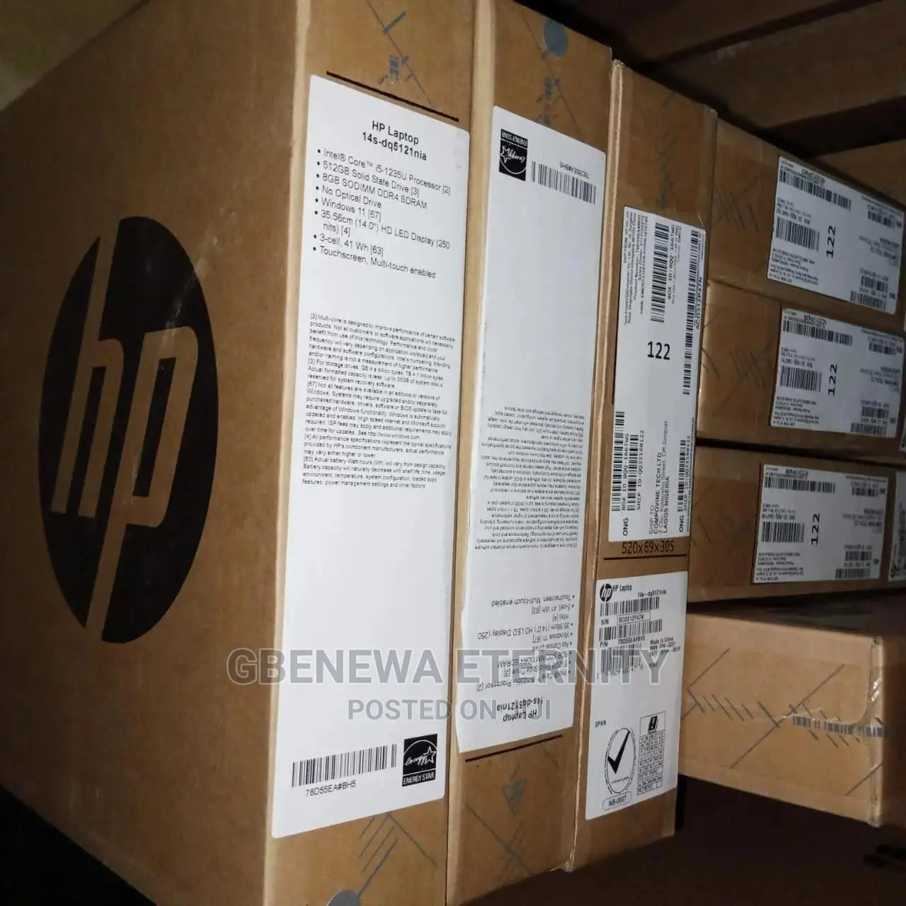 New Laptop HP Stream 14 8GB Intel Core I5 SSD 512GB