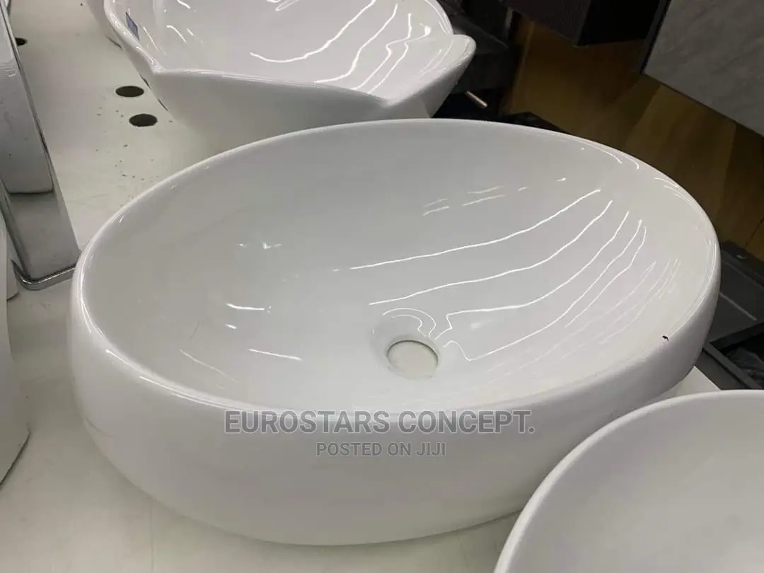 Pure White Ceramic Basin