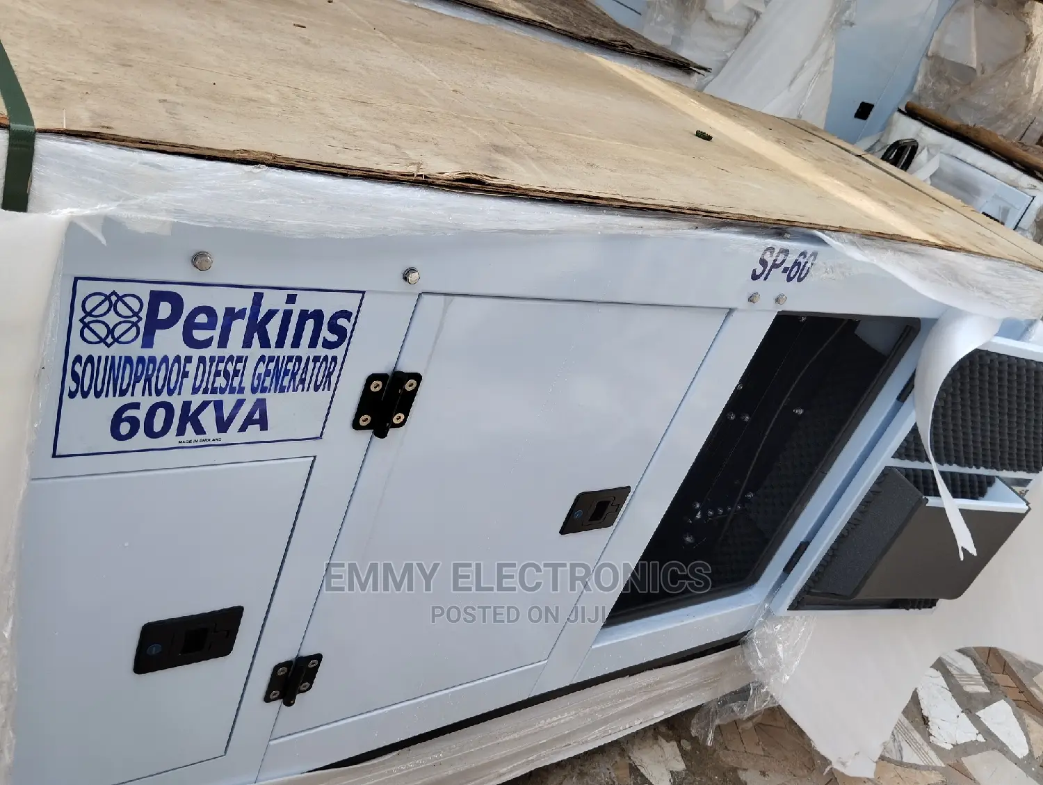 Perkins Diesel Soundproof Generator(Model Sp60kva)100%
