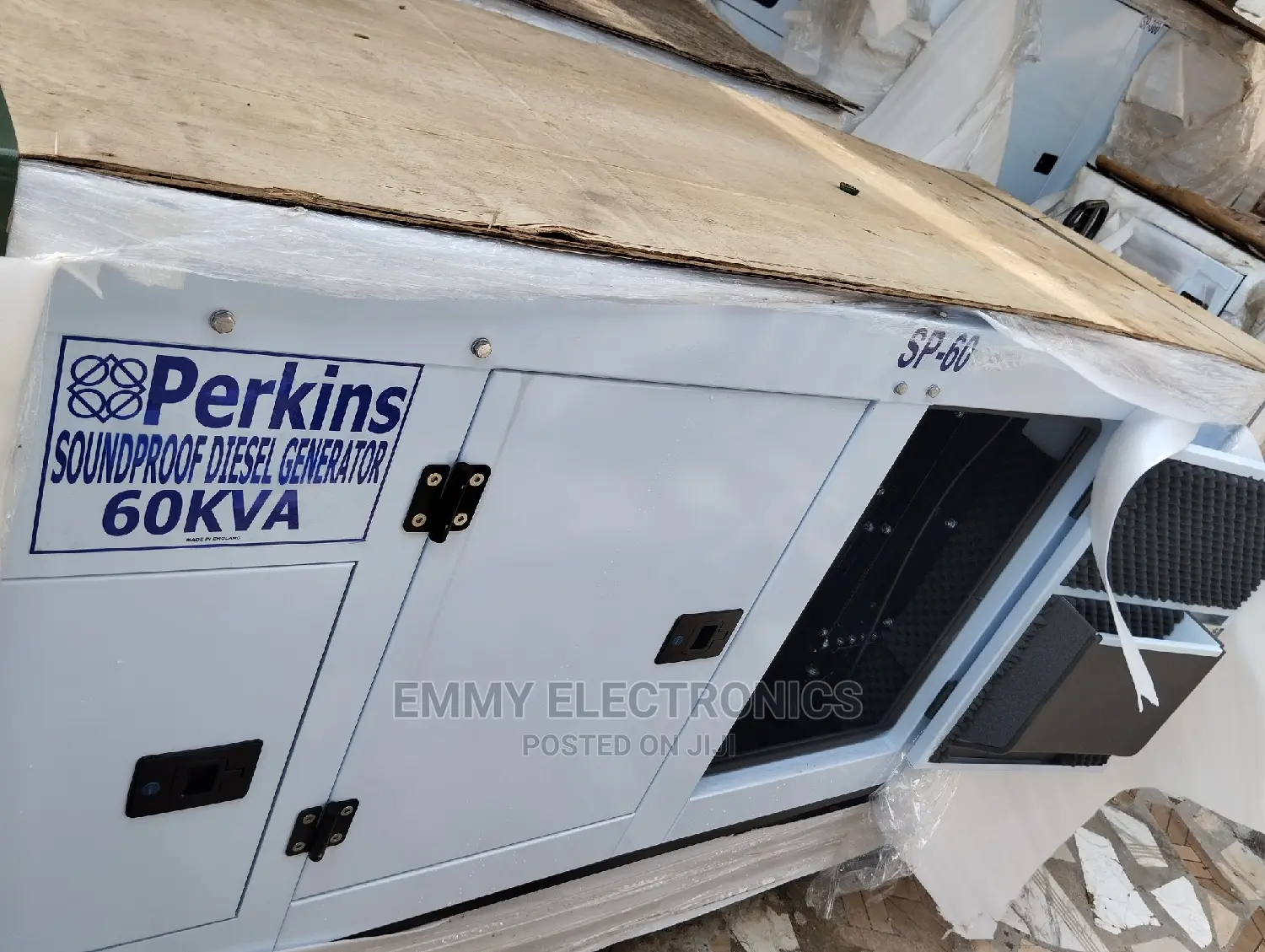 (60kva)Perkins Diesel Soundproof Generator Model Sp60kva