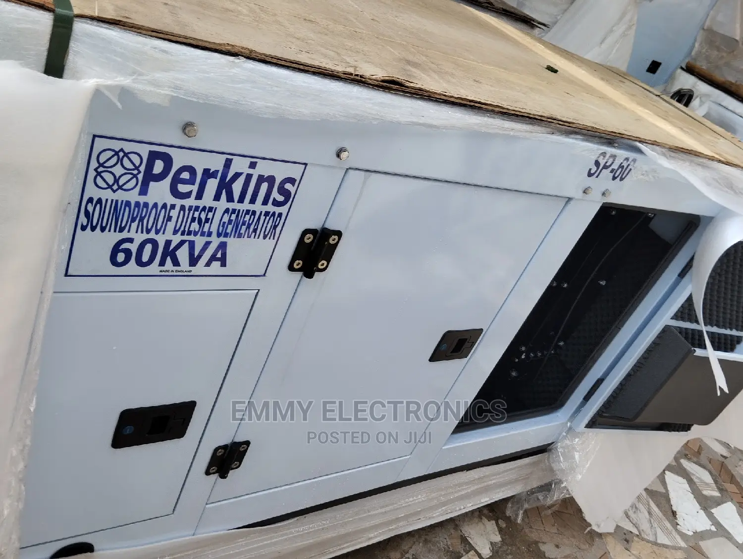 (60kva)Perkins Diesel Soundproof Generator Model Sp60kva
