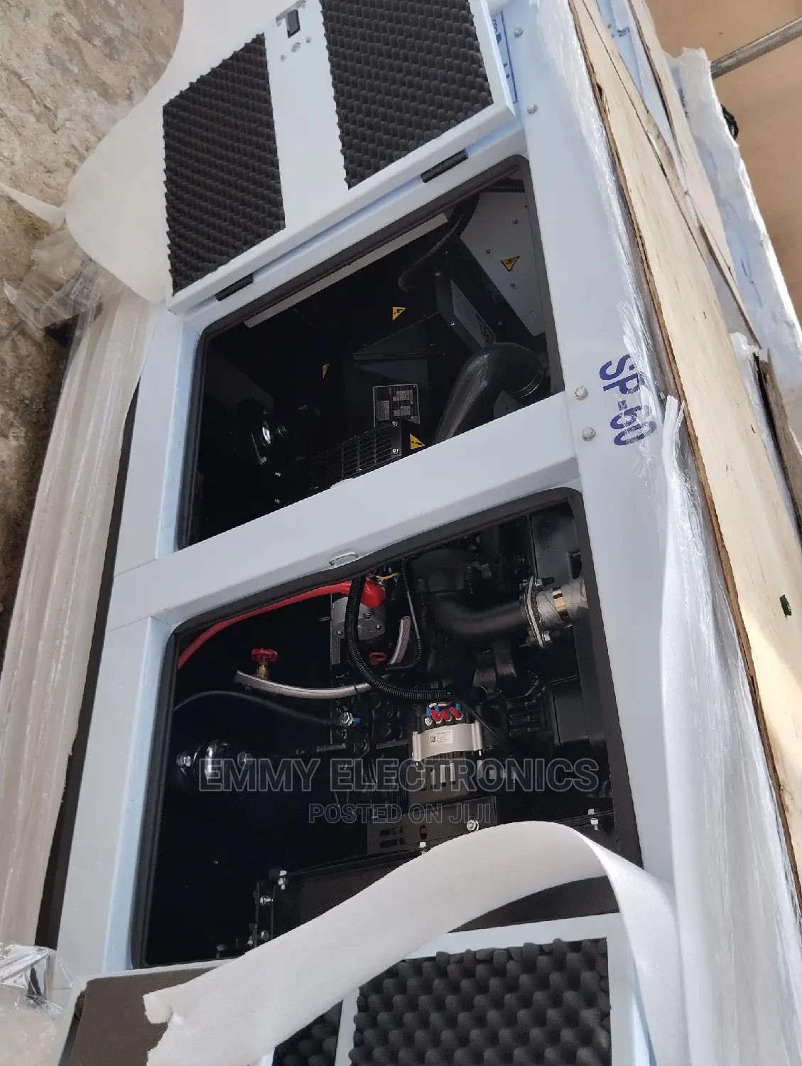 Brand New Perkins England Diesel Soundproof Generator 60kva