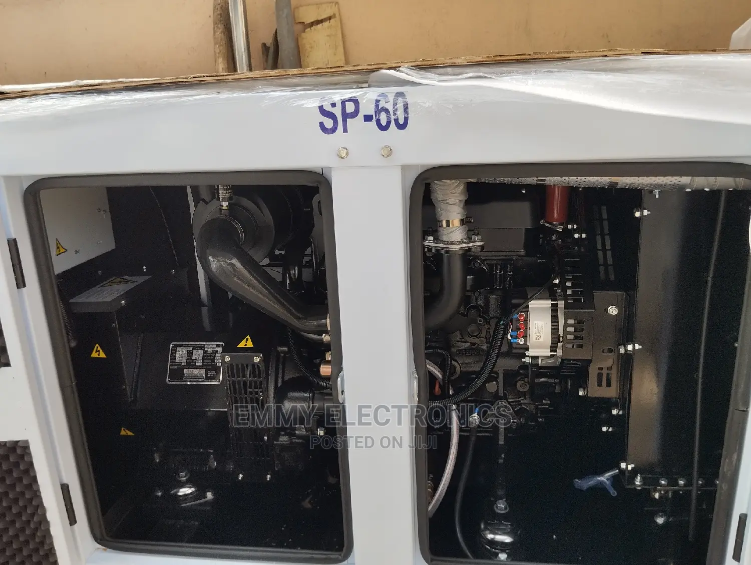(60kva) Perkins Diesel Soundproof Generator Model Sp60kva