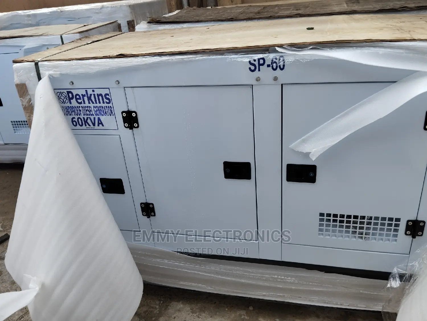 60kva Brand New Perkins Diesel Soundproof Generator