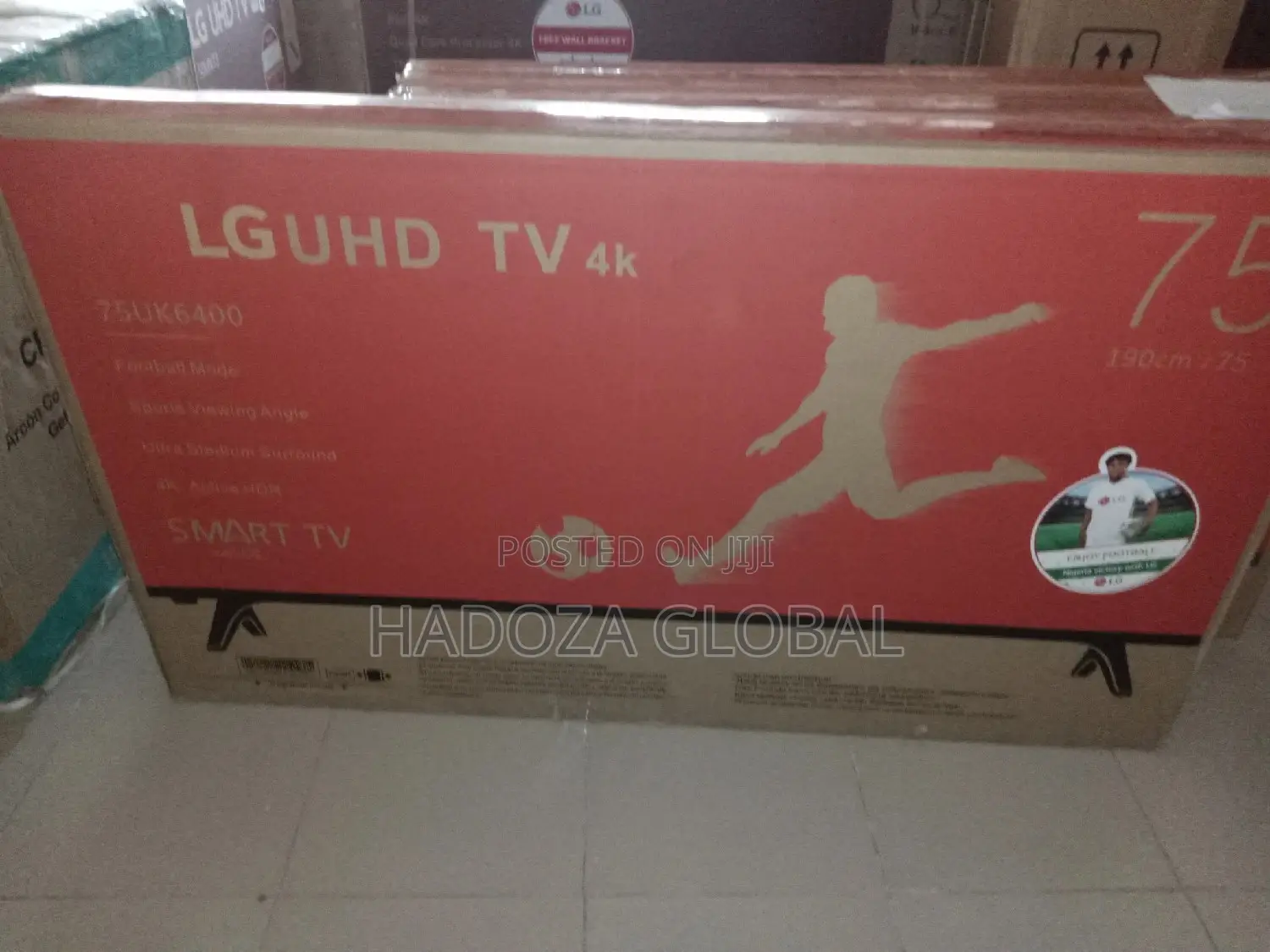 Lg 75 Smart Tv With 2 USB