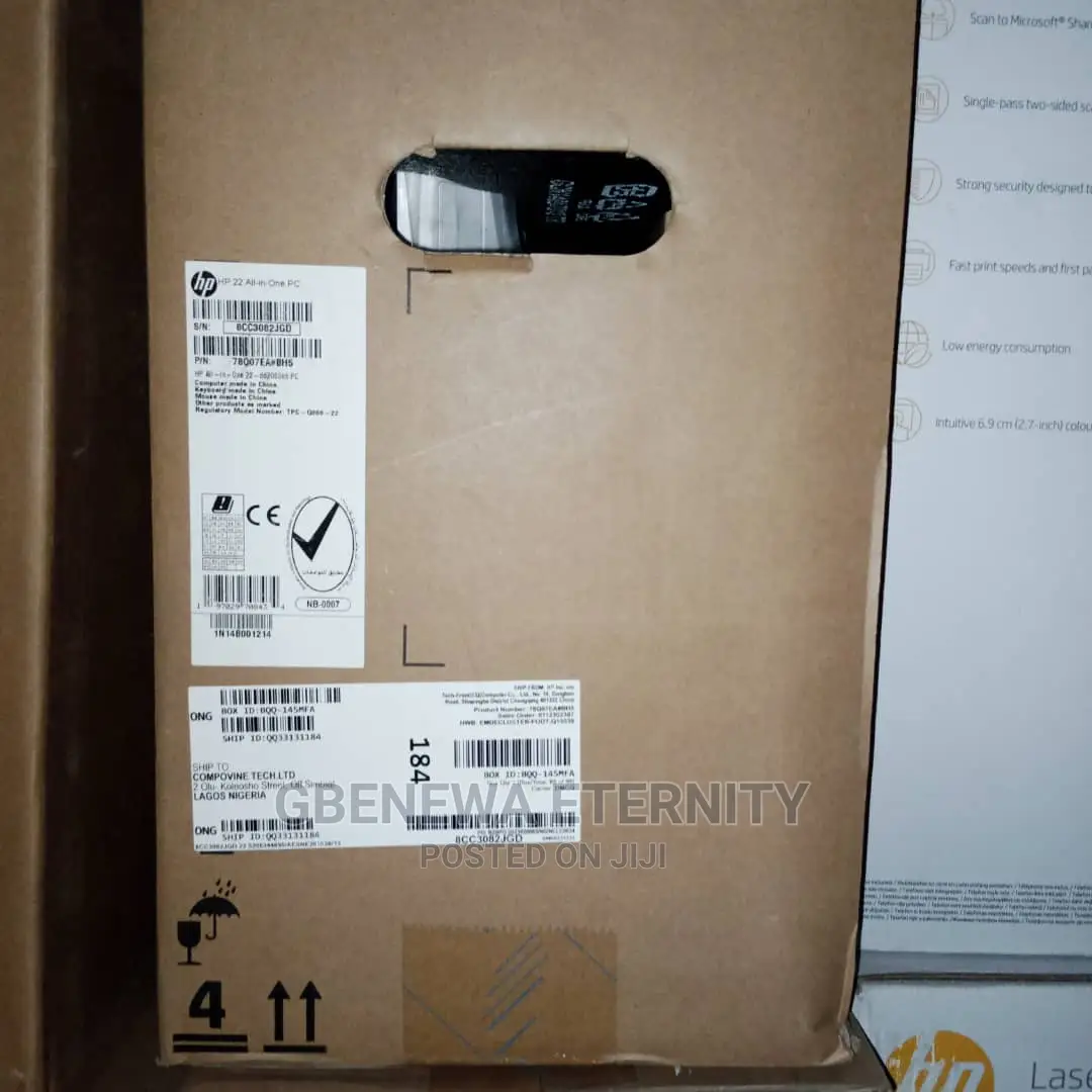 New Desktop Computer HP AiO 22 4GB Intel Pentium SSD 256GB