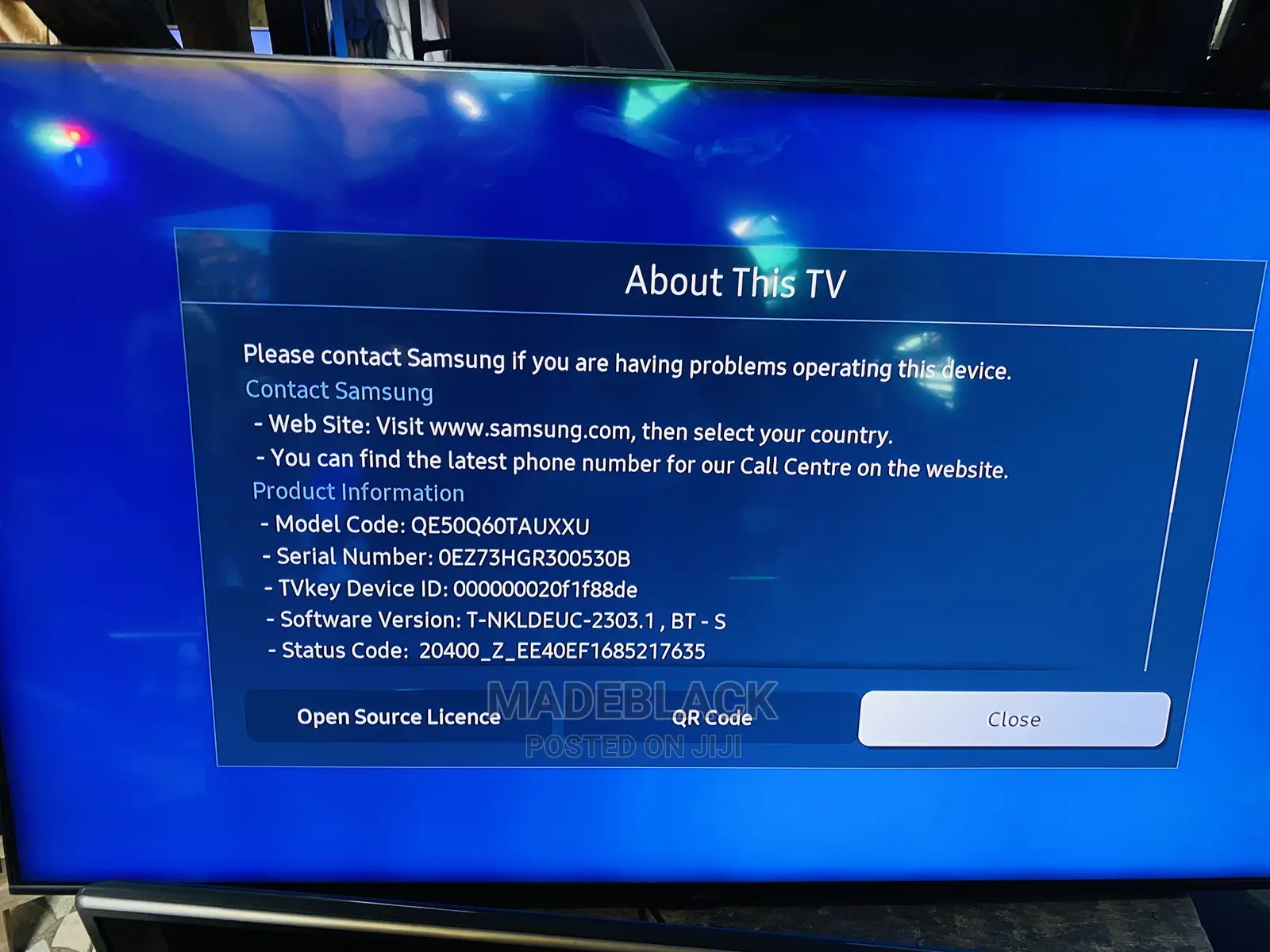 Samsung QLED 50 Inches 2022