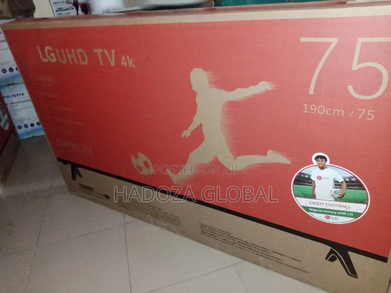 Lg 75 Smart Tv With Youtube, Netflix, Miracast