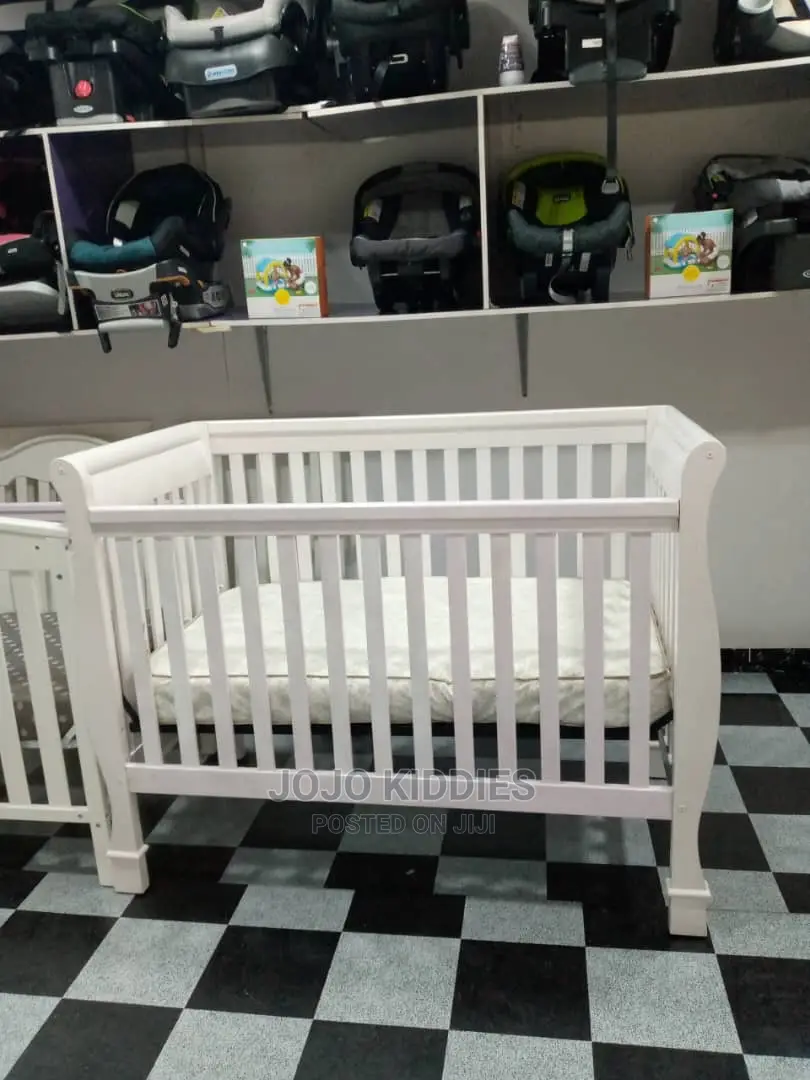 US Used Like New Wooden Baby and Toddler Bed