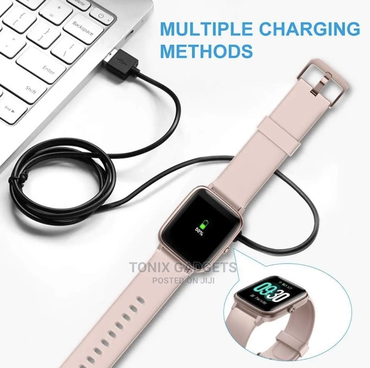 Charger for W26 W26+ Smart Watch