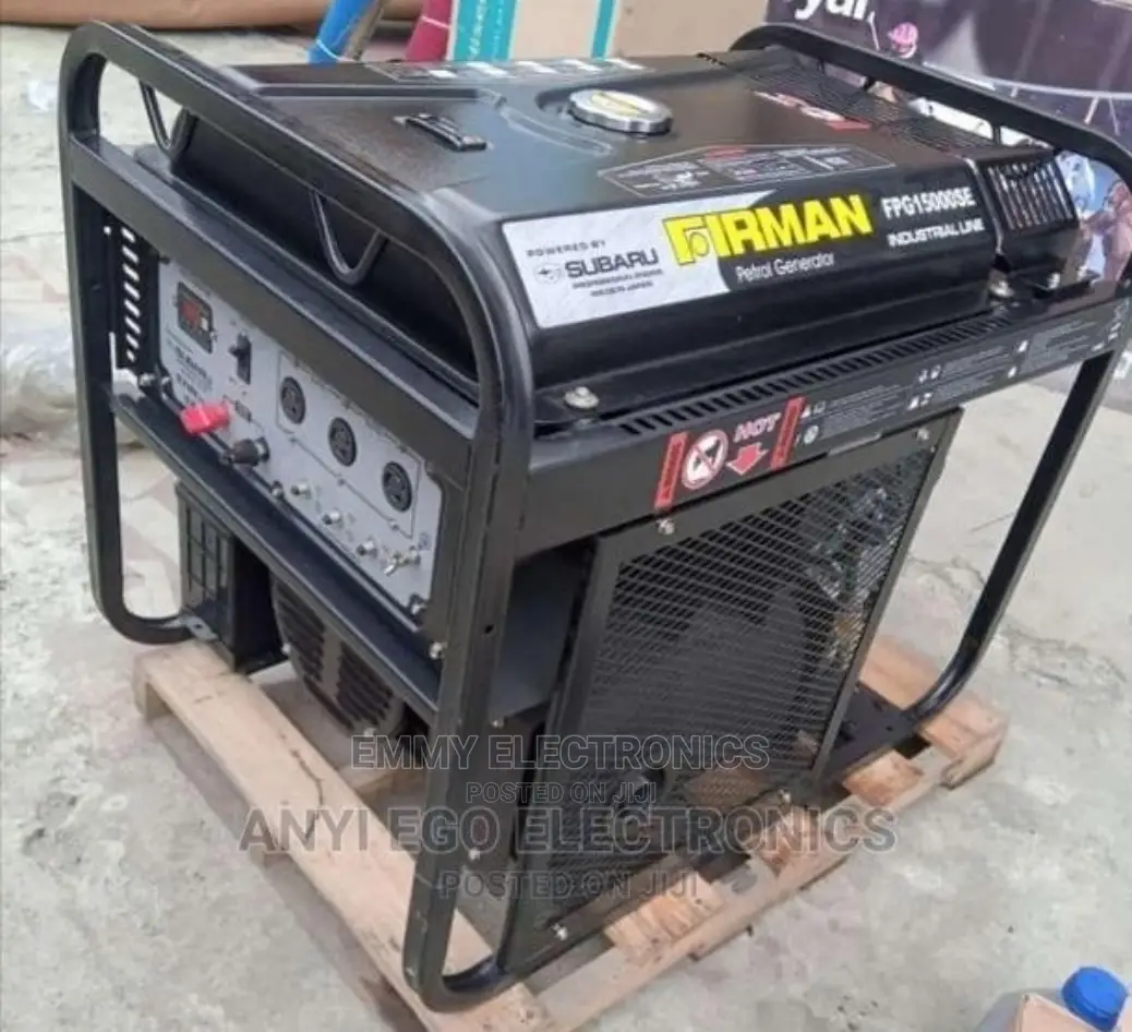 (12kva)Firman 2 Cylinder Petrol Generator Model Fpg15000s