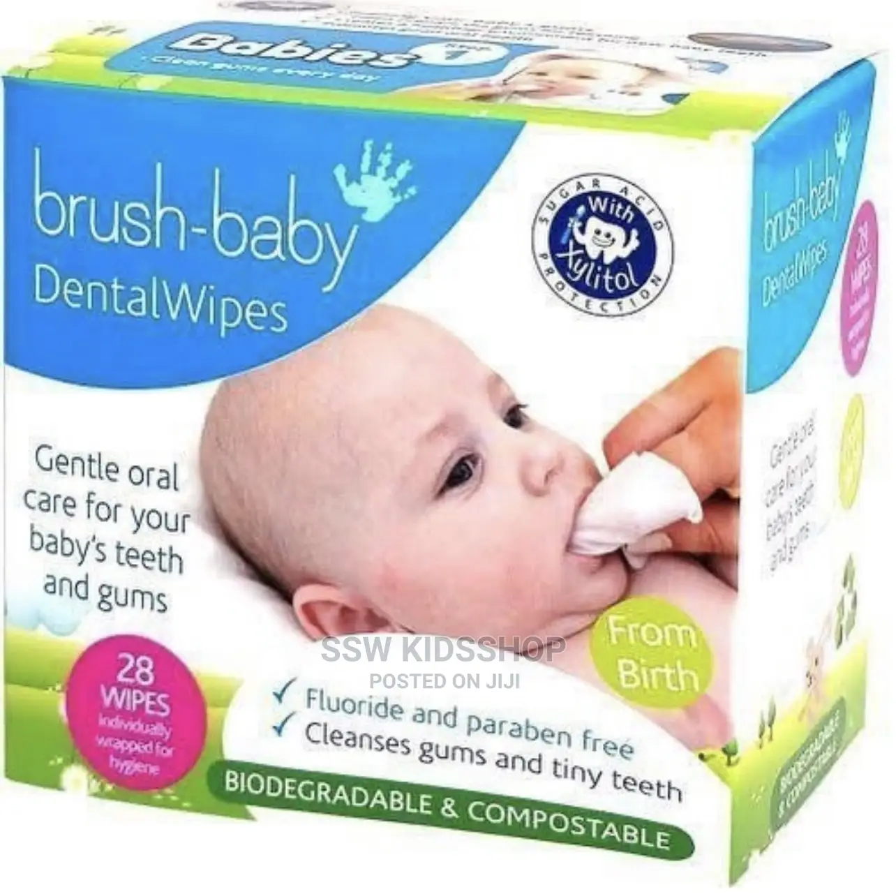 Brush Baby Dental Wipes