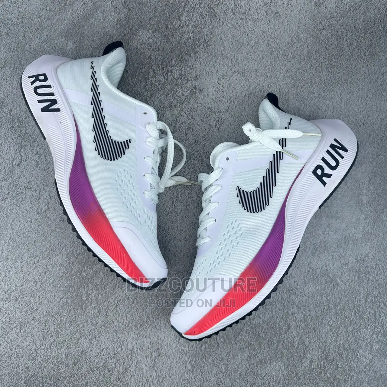 Original NIKE ZOOM Winflo 8 White Red Available in Store