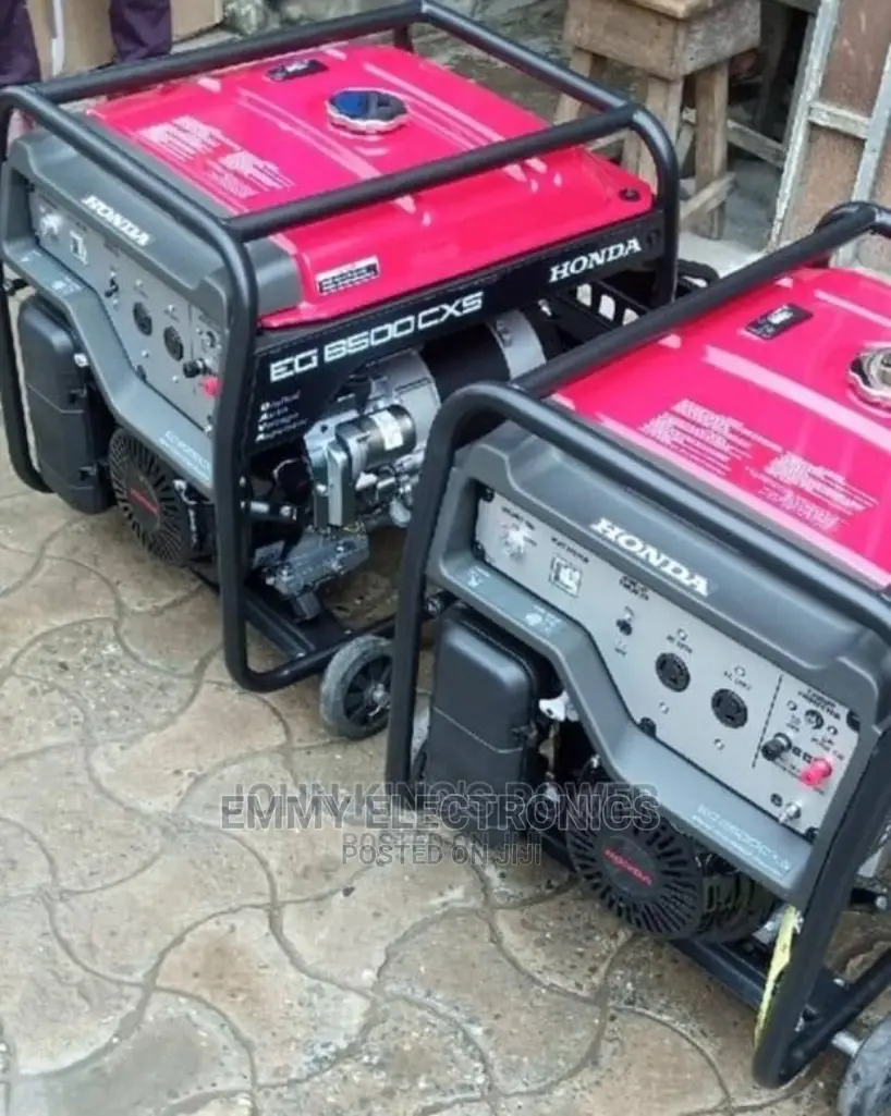 (6kva) Honda Petrol Generator Model EG6500CXS 100%