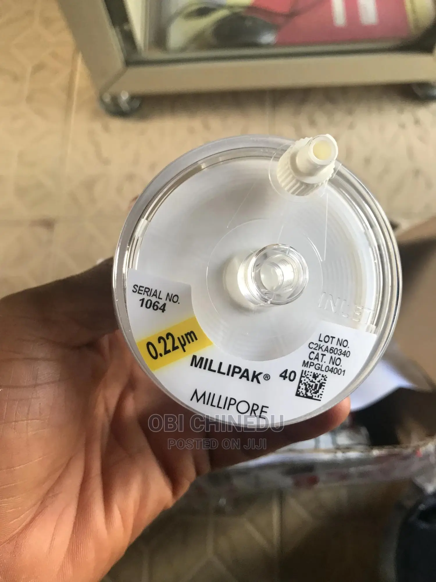 Millipore Mpgl04001 Millipak 40 0.22um Filter