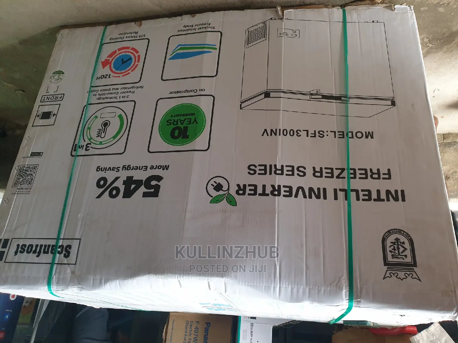 Scanfrost 300 Liters Chest Inverter Freezer (Sfl300 Pre)