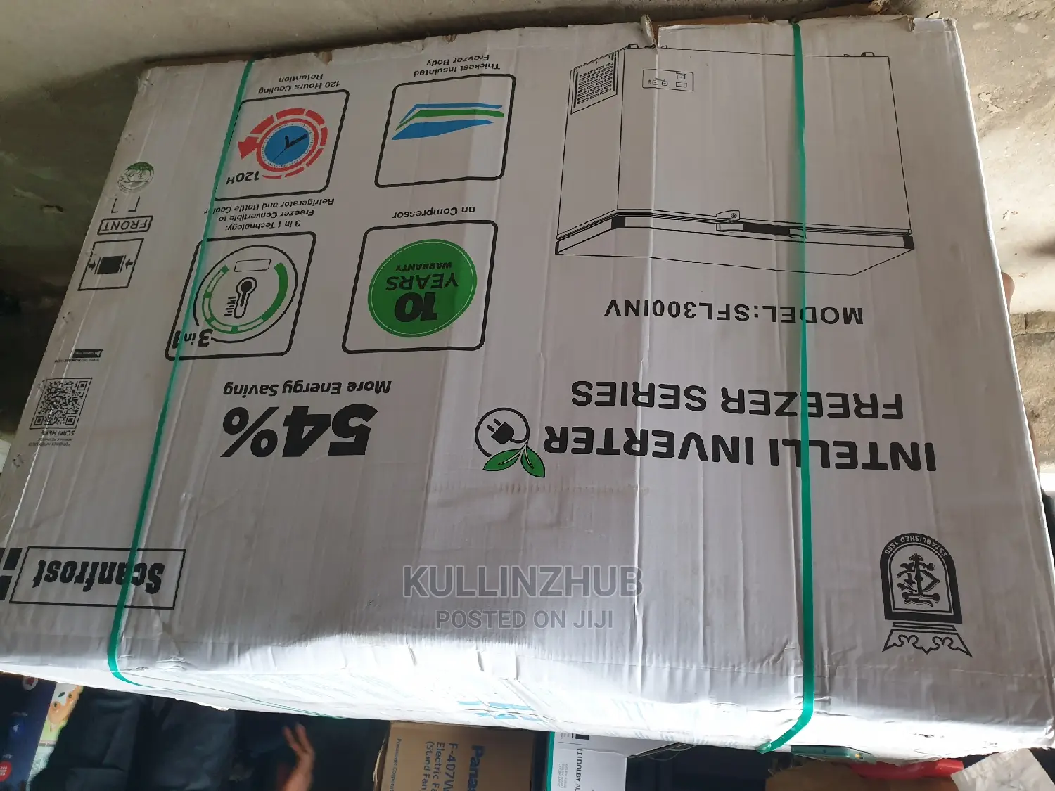 Scanfrost 300 Liters Chest Inverter Freezer (Sfl300 Pre)