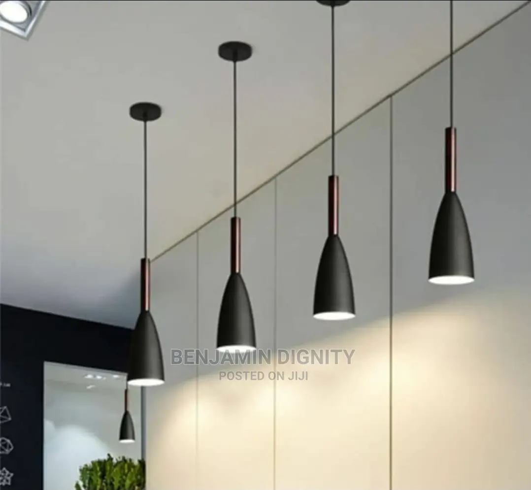 Single Dropped Pendant Light.