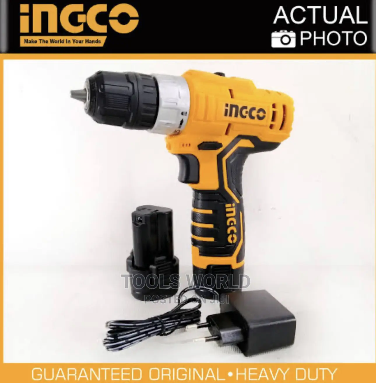 Ingco Lithium-Ion Cordless Drill 12V