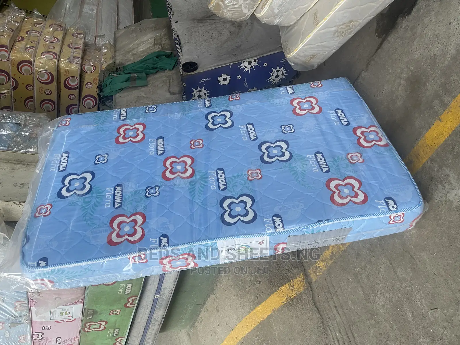 Original Mouka Superflora Mattress 6 by 3 by 8 With 3 Years Warranty