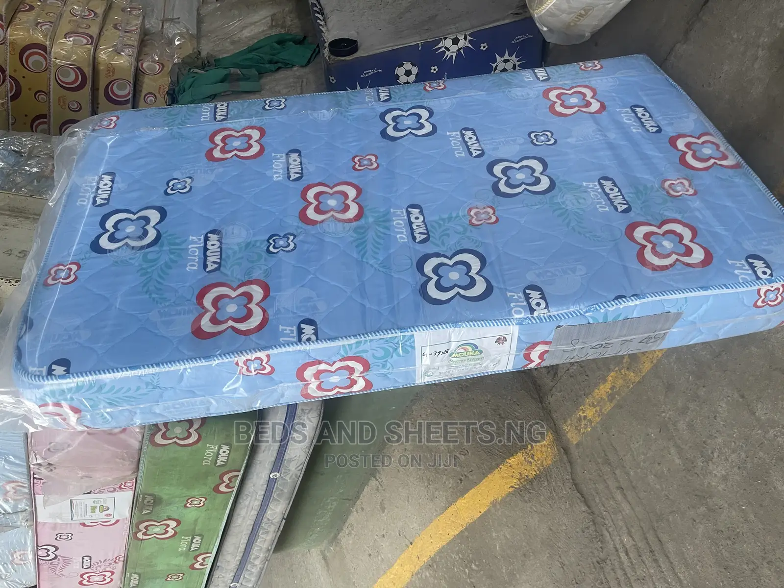 Original Mouka Superflora Mattress 6 by 3 by 8 With 3 Years Warranty