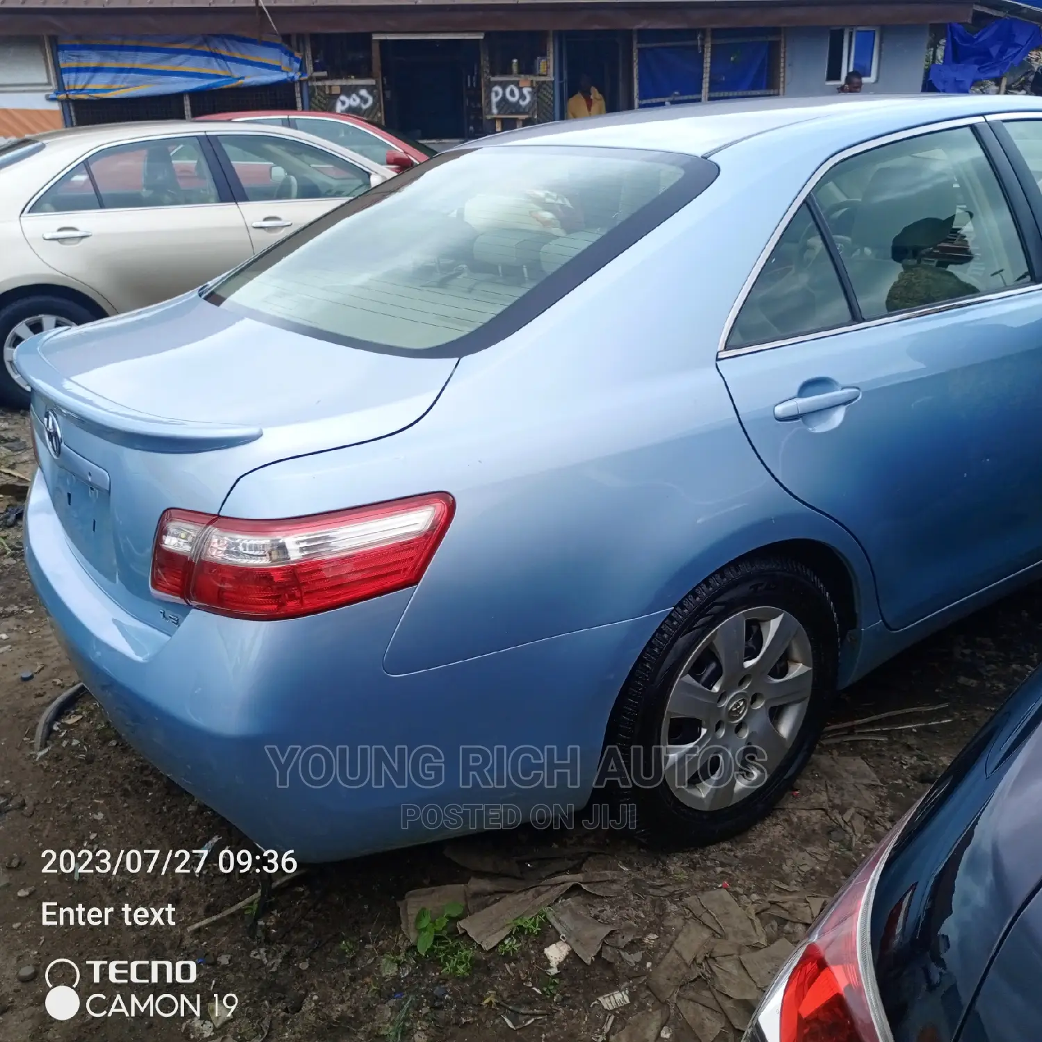 Toyota Camry 2.4 LE 2008 Blue