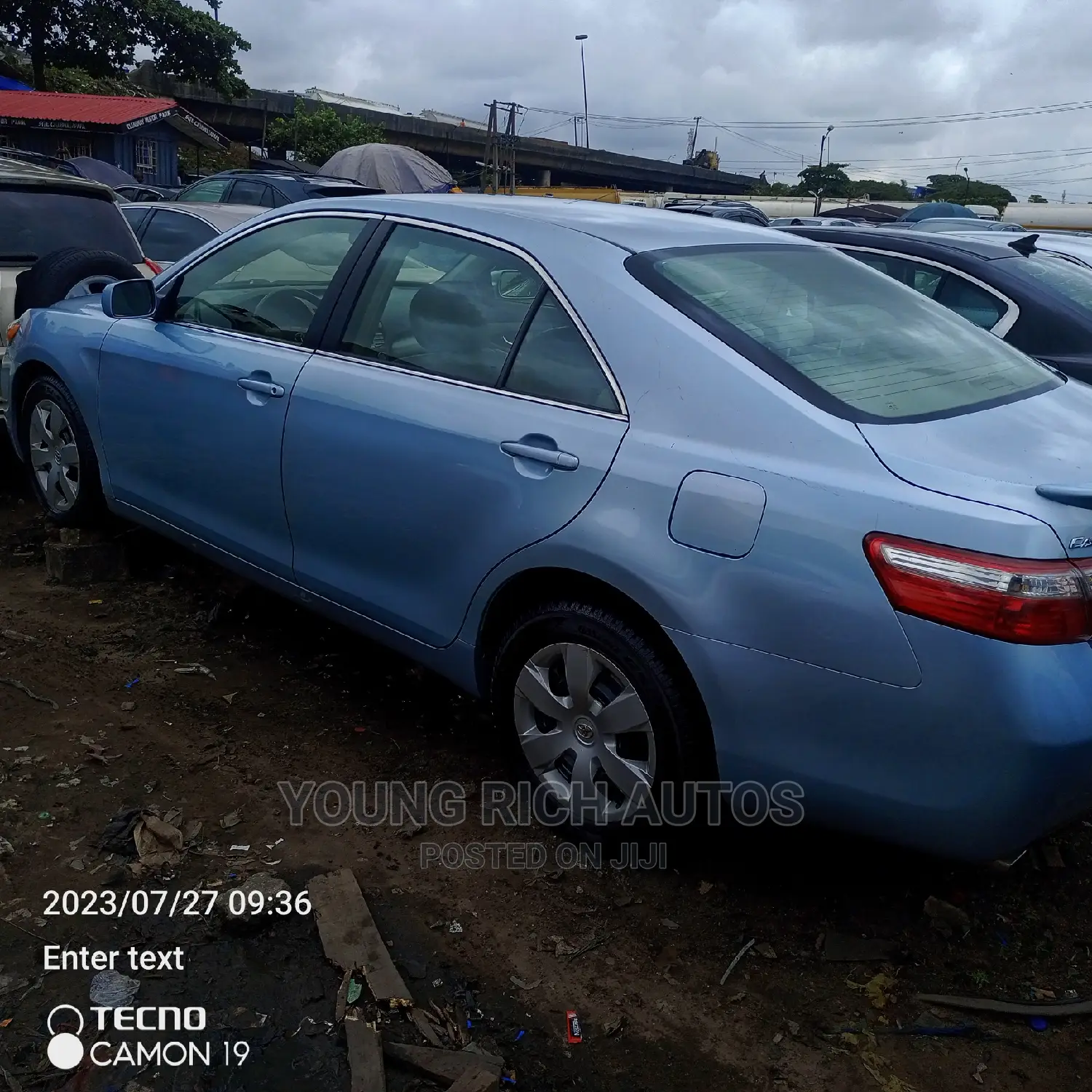 Toyota Camry 2.4 LE 2008 Blue