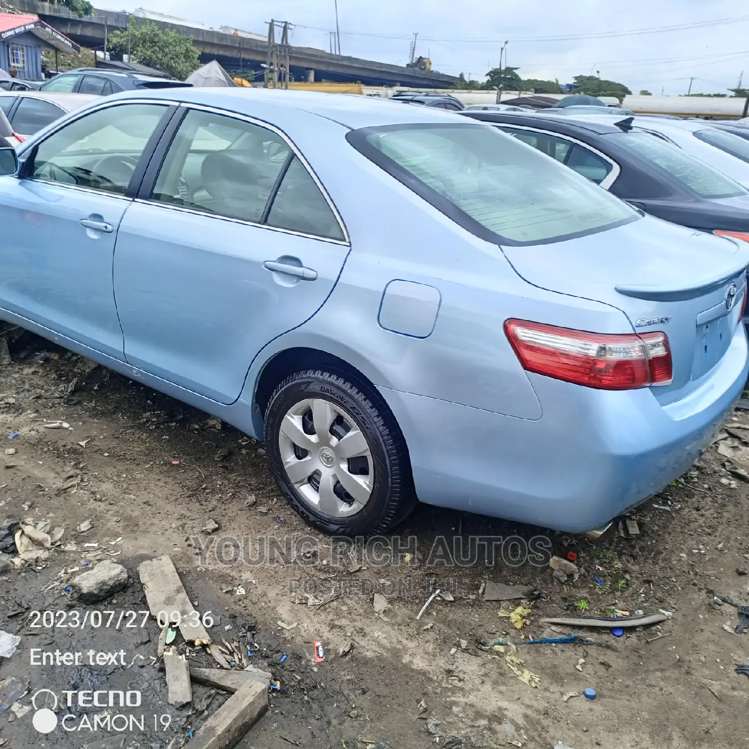 Toyota Camry 2.4 LE 2008 Blue