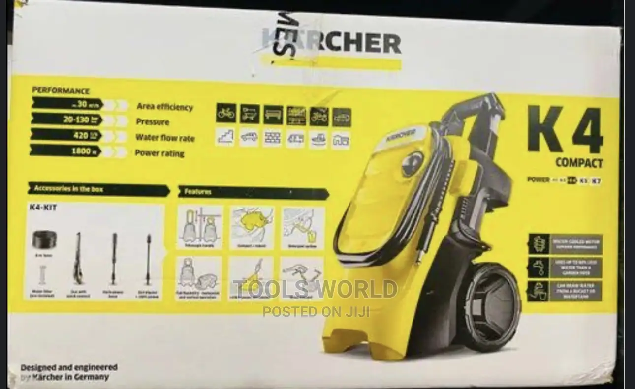 Karcher High Pressure Washer K 4 Compact