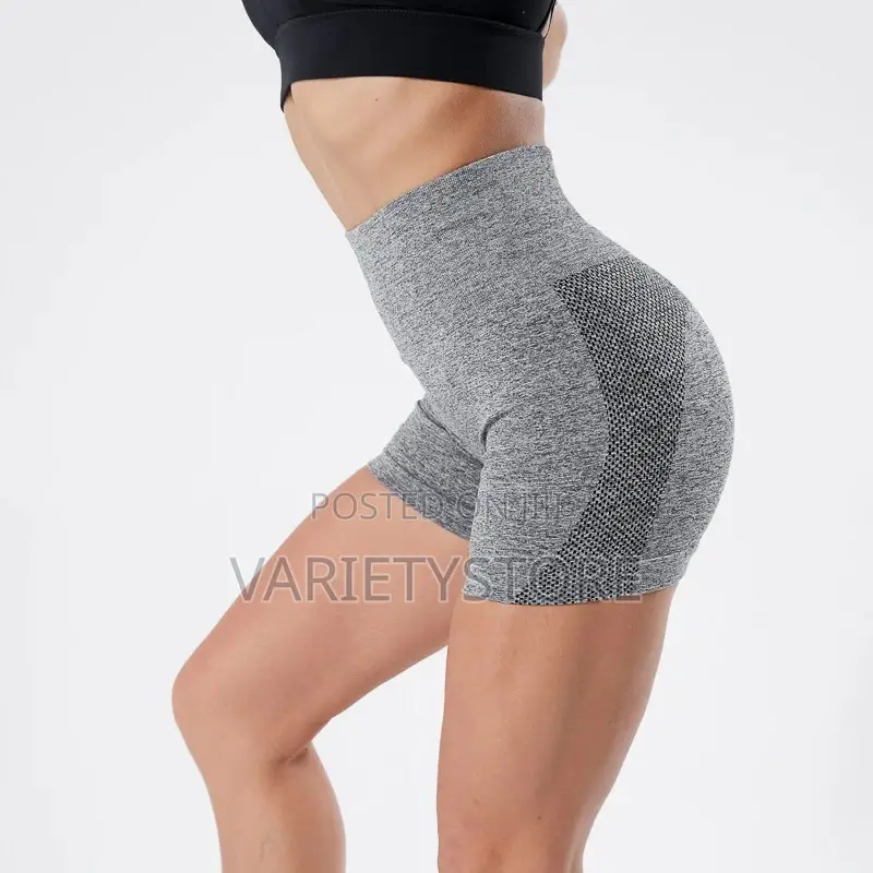 Breathable High Waist Scrunch Butt Running Sports Shorts