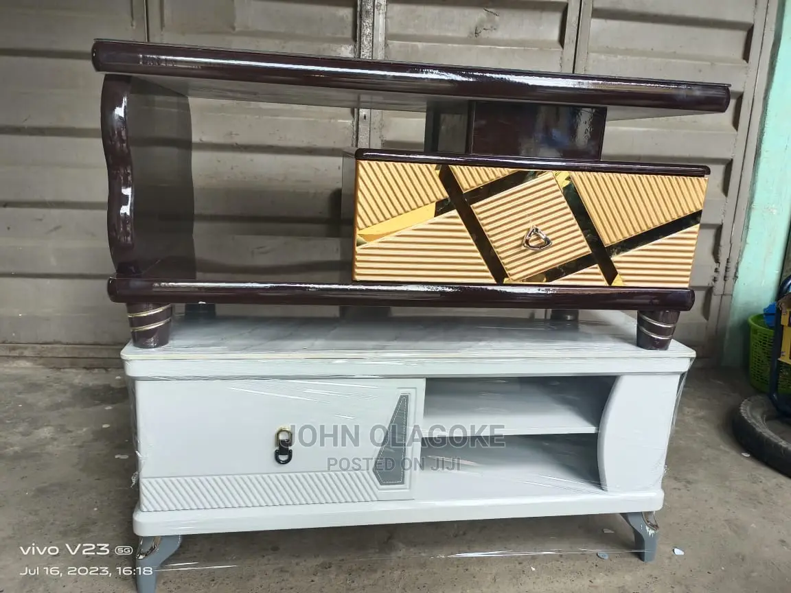 Black Gold Foreign Tv Console Stand