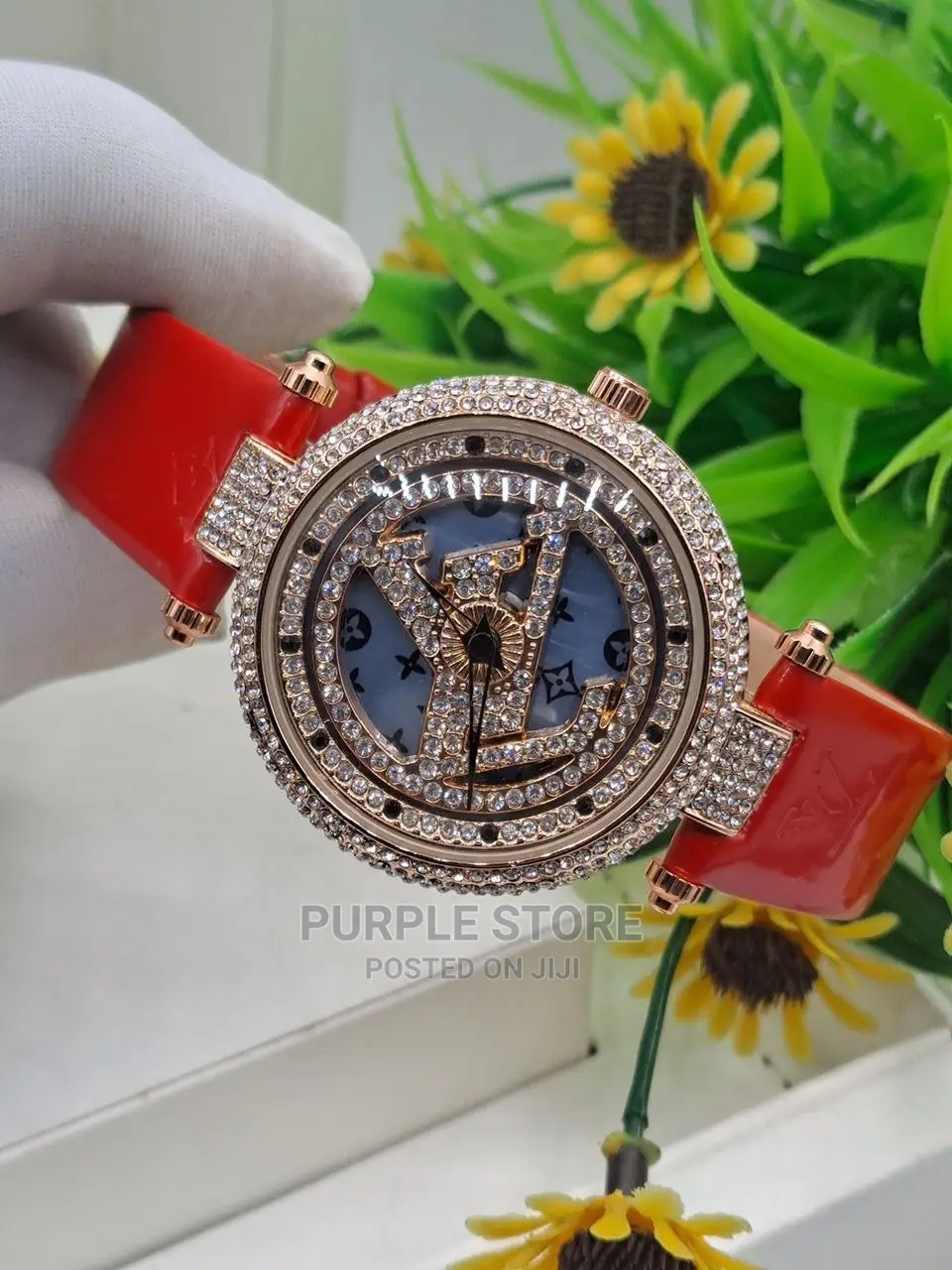 Louis Vuitton Female Leather Wristwatch