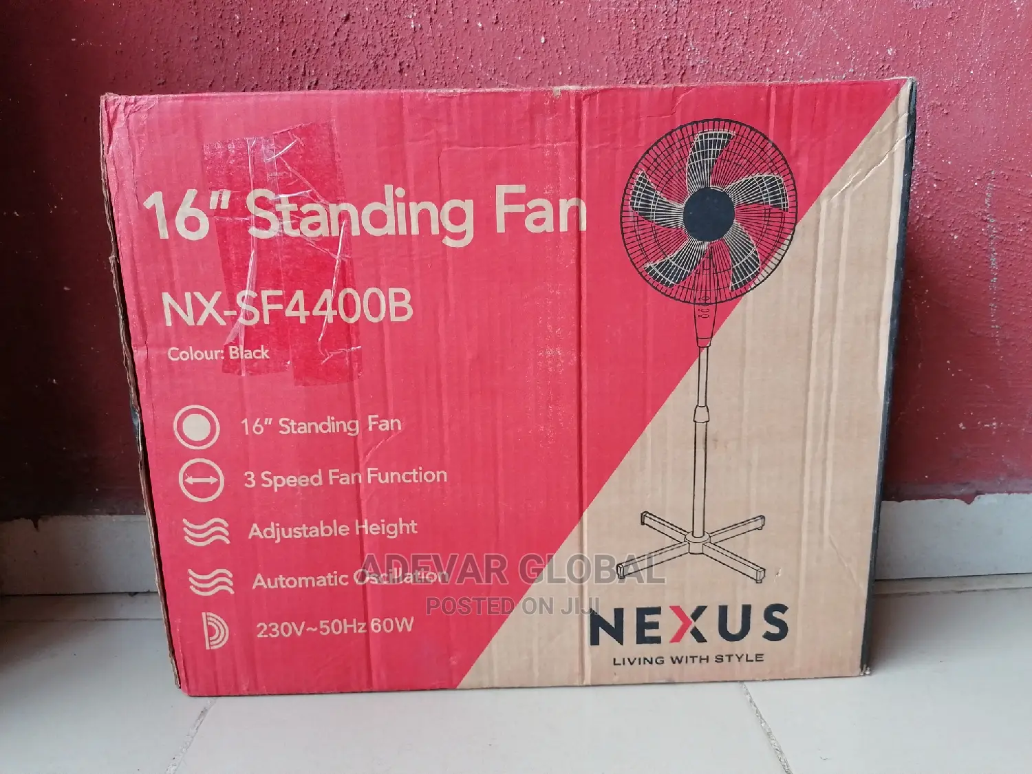 Nexus 16 Inches Standing Fan