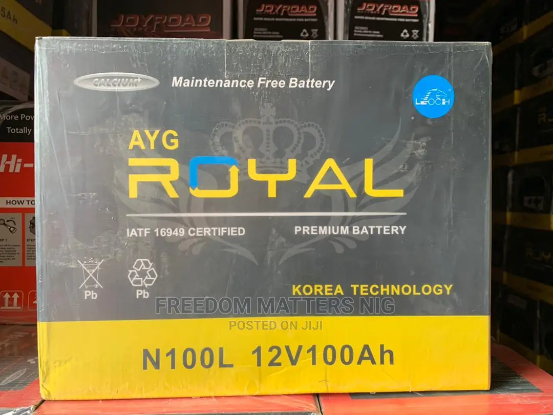 100 Ahms Car Battery AYG