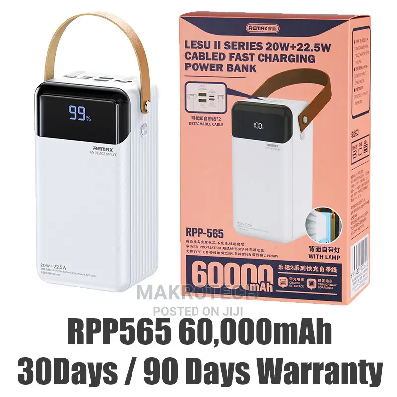 REMAX Fast Charging 60000mah 22.5W Large Powerbank