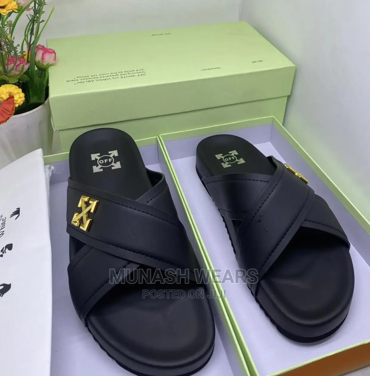 Men Luxury Leather Slipers Collection