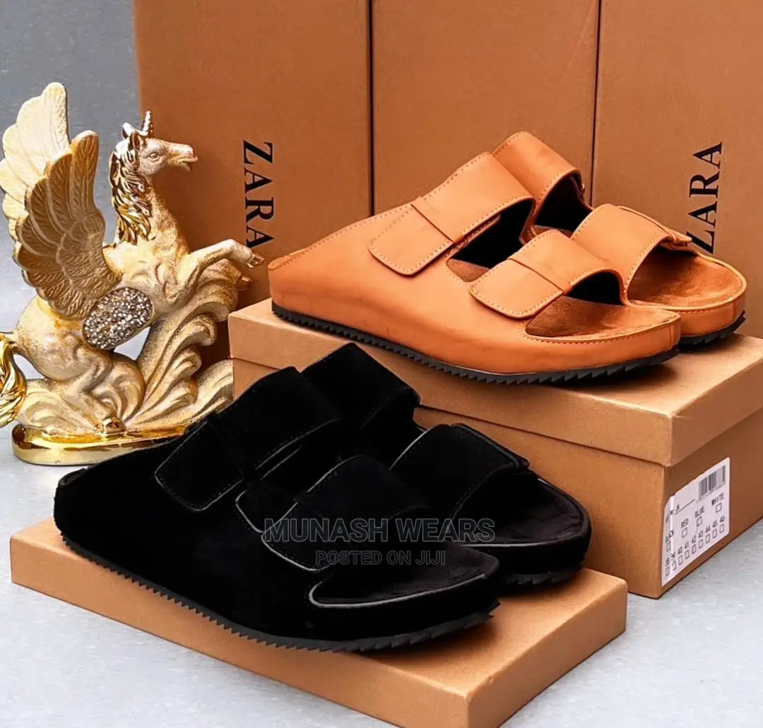 Men Luxury Leather Slipers Collection