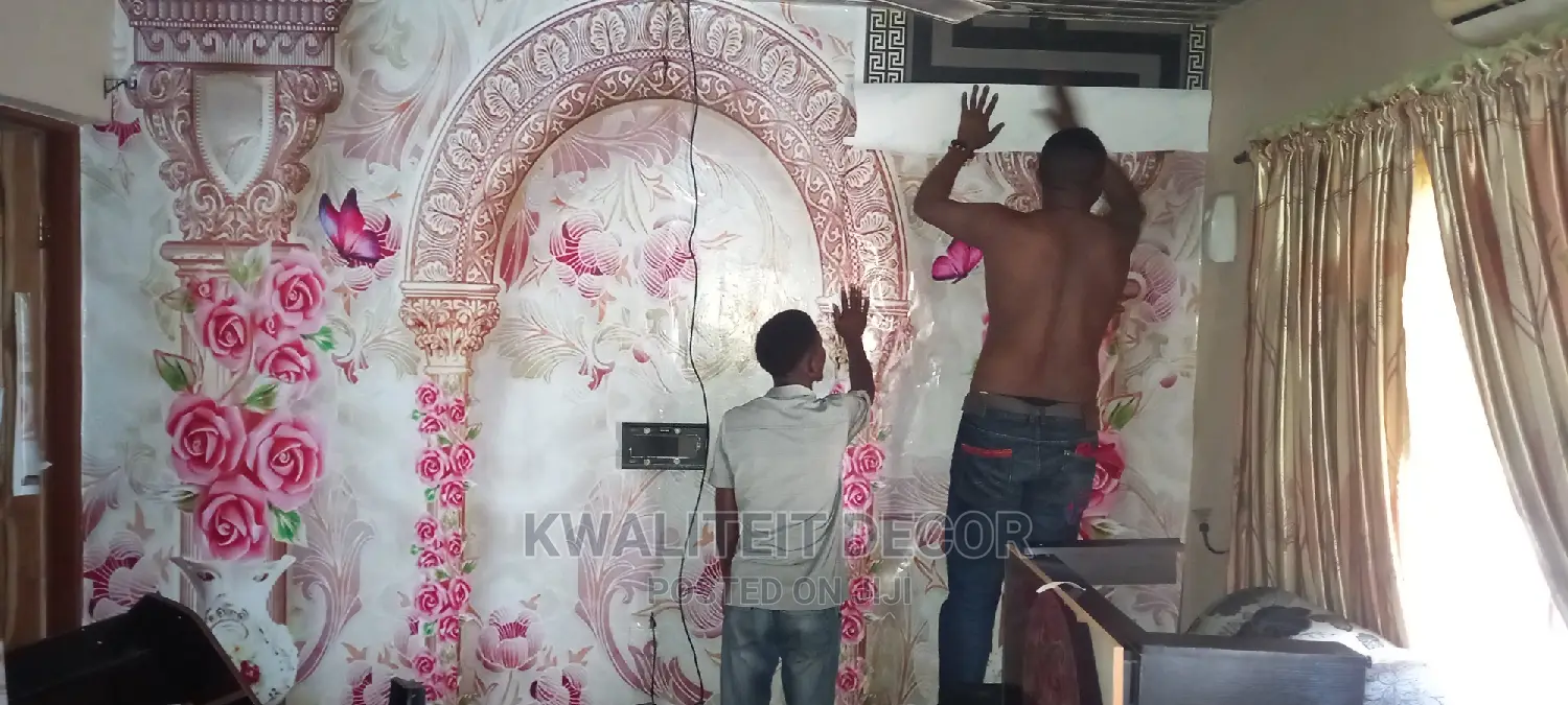 Wall Mural Installation