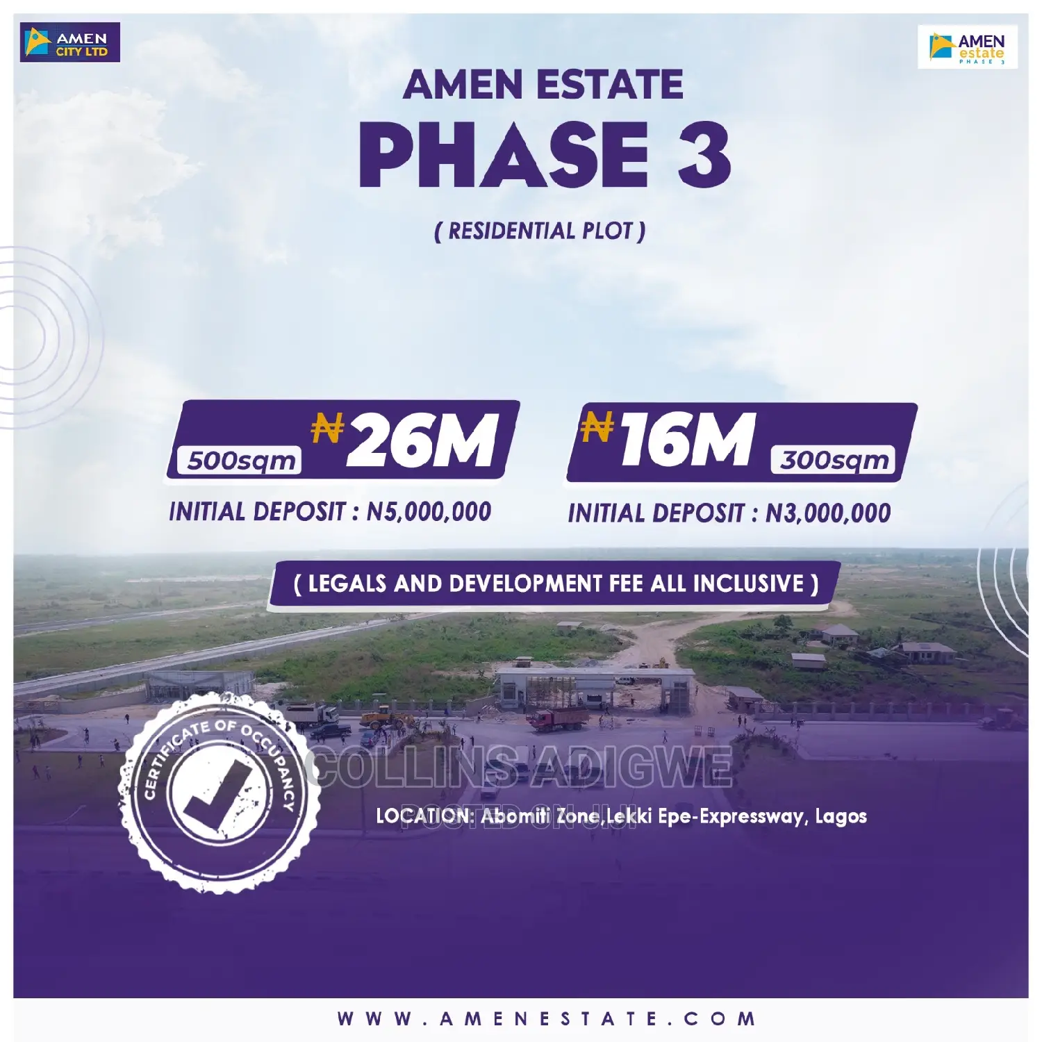 Certificate of Occupancy
