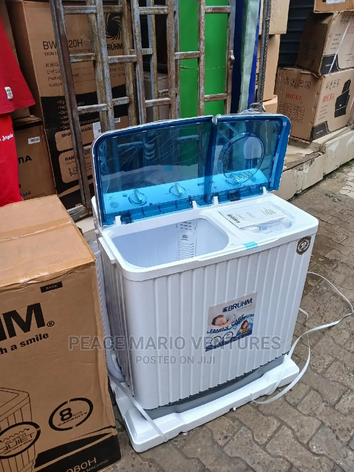 Bruhm Quality Washing Machine 8kg With 2years Warranty