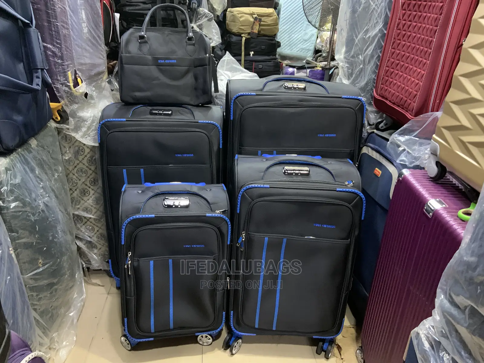 Set of Quality Star Express Traveling Luggage