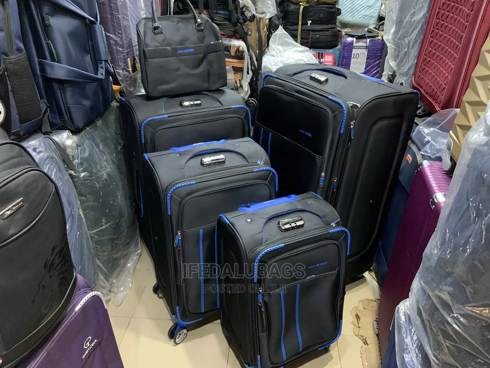Set of Quality Star Express Traveling Luggage