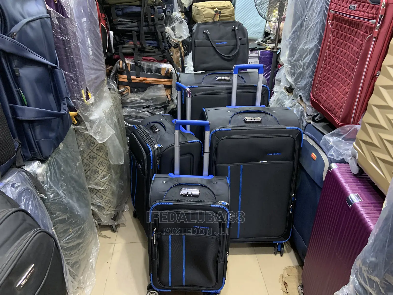 Set of Quality Star Express Traveling Luggage