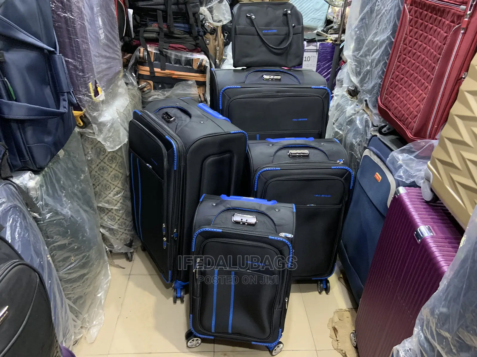 Set of Quality Star Express Traveling Luggage
